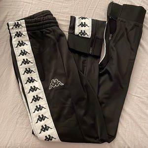 kappa track pants